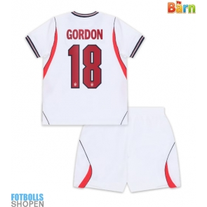 Billiga England Anthony Gordon #18 Hemmatröja Barn VM 2026 Kortärmad (+ Korta byxor)